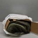 Bedsure GentleSoft Sherpa Fleece Twin Size Blanket for Couch, Non-Heated, Thick and Warm Throw for Women and Men, Soft Fuzzy Plush Twin Blanket for Winter, Olive Green, 60x80 Inches