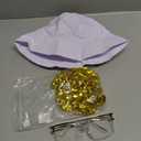 GIFIKOI 80s 90s Accessories Outfit for Woman Men Hip Hop Costume Kit Old School Rapper Jewelry