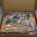 CHDITB Abstract Matisse Canvas Wall Art Set Of 3, Modern Framed Gallery Wall Decor, Nature Colorful Tree And Garden Painting, Vibrant Botanical Aesthetic Art Prints For Office Bedroom Decor 12X16