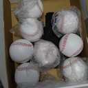 Magicorange Baseball, 8 Pack Training Baseballs Unmarked Practice Rubber Core Baseballs for Hitting, Soft Toss, Batting, Fielding, Pitching