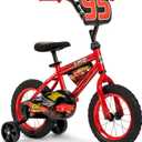 Huffy Disney and Marvel 12/16 Inch Boy's Bike for Kids, Ideal for Ages 3+ Years Old, Removable Training Wheels, Adjustable Seat, Simple Coaster Brake