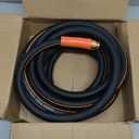 Giraffe Tools Garden Hose 25ft x 3/4", Heavy Duty Water Hose, Flexible, Hybrid Lightweight Hose with Swivel Handle, Male to Female Fittings, Burst 600 PSI