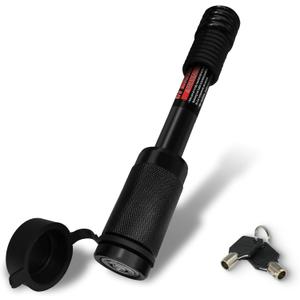 TYT Trailer Hitch Lock  5/8" Dia, 3-1/2" Long Pin, Fits Class III/IV/V Hitches, 2 Keys, 8 O-Rings, Keyed Alike, Ideal for Tow Trucks, Bikes, Cars (Black)