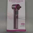 Blackhead Remover Vacuum with Heating, Blackhead Extractor 3 Adjustable Suction Levels 9 Modes, Pore Vacuum Blackhead Suction Remover, Comedone Extractor Kit for Deep Pore Cleaning (Purple)