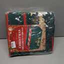 Christmas Ornament Storage Box Fits 128-3'' Holiday Ornaments Christmas Ornament Organizer Storage Box Christmas Decorations with Dividers (Green)