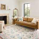 Loloi Rifle Paper Co. Eden Collection EDE-01 Mughal Rose Blush 7'-6" x 9'-6" Area Rug