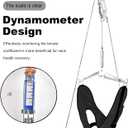 Adjustable Neck Traction Device, the Hook Design is controllable, the Gear Design Does not Need to Hang Heavy Objects, Easy to use, Effectively relieves Neck Pain, Suitable for Home or Outdoor