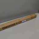 10-Pack 3.3FT 1Meter V Shape LED Strip Aluminum Channel Diffuser System, Extruded Alu Track Milky Cover with Corner Connector and Mounting Kit,Easy Cut and Installed Curved Lens Profile