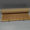LazBlinds Blackout Bamboo Roller Shades, 20" x 48", Squirrel
