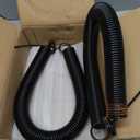 YoTooLGDS Pair of 170 lbs Heavy Duty Garage Door Extension Springs Stretch Springs, 25” Long, Double Loop Ends, High Precision Electrophoresis Black Coated,MIN 16,000 Cycles,for 7ft High Garage Doors