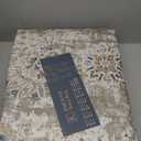 jinchan 6x9 Area Rugs for Living Room - Machine Washable Vintage Floral Distressed Design Stain Resistant Boho Carpet Ultra-Thin Low Pile Non-Slip Rug for Bedroom Dining Room Home Office (6x9',Taupe)