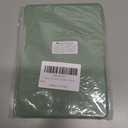 CoBak Case for Kindle Paperwhite 12th Gen 2024 (7") & Kindle Colorsoft Signature Edition (7") - New PU Leather Cover and Clear Soft Silicone Back Cover with Auto Sleep Wake Feature (Sage Green)