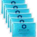 ICEWRAPS Hot & Cold Ice Packs - 3 x 5 in. Soft Gel Ice Packs  Reusable for Injuries Headaches, Joints, Fevers, & More  Made of Pro-Grade, Puncture-Proof Material (6 Packs)