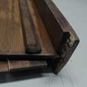 ROSSIE HOME Bamboo Bed Tray with Phone Holder, Extra Large Lap Desk for Laptops up to 17.3 Inches Java Style No. 78112