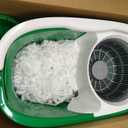 Libman Tornado Spin Mop System and 1 Refill, Mop and Bucket with Wringer Set for Hardwood Floor Cleaning, 2 Total Heads Included