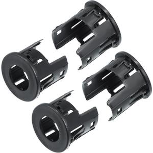 X AUTOHAUX 4PCS Parking Assist Sensor Bezels for Front or Rear Bumper for Dodge for Ram 1500 2014-2018 Backup Parking Aid Sensor Retainer Bracket for Ram 1500 Classic 19-21 Replace 5LS52TZZAA