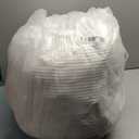 HIGOGOGO Round Stuffed Pouf Ottoman, Corduroy Poufs with Foam Chunk Filling, Furry and Fluffy Pouf Foot Stool Storage Ottoman, 26 X 18 Floor Poufs Foot Rest for Living Room, Beige