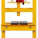 6-Ton H-Frame Hydraulic Shop Press, Heavy-Duty Bearing Garage Floor Benchtop, 1300 Pounds Presses for Bending, Bearing Removal & Adjustable Plates for Worker (4 Height Adjustable)