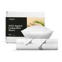 Miracle Made Breathable Cotton Bed Sheets, 4-Piece Set – Silver-Treated, Soft and Cool-to-the-Touch Lightweight Bedding Designed for Hot Sleepers – Full Size, White