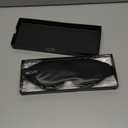 MZOO Luxury Sleep Eye Mask for Side Sleeper Men Women, Zero Eye Pressure 3D Sleeping Mask, Light Blocking Patented Design Night Blindfold, Soft Eye Shade Cover for Travel, Black