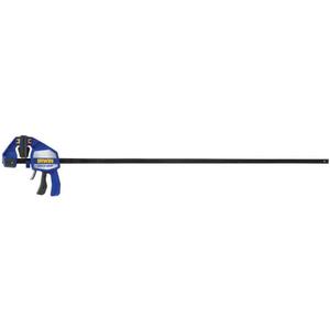 IRWIN QUICK-GRIP Bar Clamp, One-Handed, Heavy-Duty, 50-Inch (1964716), Blue