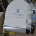 Bio Bidet BB2000 Electric Bidet Toilet Seat, Warm Water with Air Dryer, Heated Seat with Sensor and Slow Close Lid, Night Light, Remote Control, Round, White