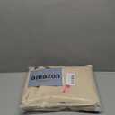 SimpleHome 100% Blackout Curtains for Bedroom,Thermal Insulated Beige Grommet Window Drapes Room Darkening Curtains for Living Room with Black Back,52 x 72 Inch,2 Panels