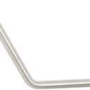 12-inch x 12-inch Boomerang Shaped Shower Grab Bar, Stainless Steel