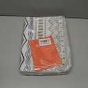 SERISSA 2x3 Rugs for Entryway, Washable Non-Slip Grey Blue Small Area Rug, Soft Low-Pile Boho Geometric Indoor Entry Rug Door Mat Indoor Entrance Front Door Carpet for Bathroom Kitchen Bedroom