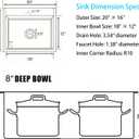 20x16x8 Inch Topmount Kitchen Bar Sink, Drop In Bar Sink 16 Gauge Handmade Stainless Steel Suitable for Kitchens, Bars, and RVs,Outdoor Single Bowl Bar Sink with Strainer, Towel, 2016 Inch