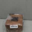 HEALLILY Rattan Tissue Box Cover Woven Tissue Holder for Bathroom and Living Room Decor Compact Sturdy Natural Material for Use