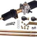 Tuningsworld Steering Rack and Pinion with Tie Rod Ends for Polaris RZR S 800 EFI/RZR 4 800 EFI 2009-2014, RZR 800s Steering Gear Box Assembly