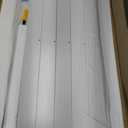 Wire Shelf Covers for Pantry, Premium Engineered Wood Shelf Covers for Wire Shelving, Wire Rack Covers for Closet, Laundry Room, Easy Assembly, White (5pcs, 34" W x 16" D), Pending Patent