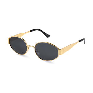 livho 2025 Trendy Oval Sunglasses - Stylish Polarized Shades for Everyday - Retro Metal Frames