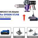 TPDL for V7/V8 Battery Adapter, for Kobalt 24V Max Battery KB624-03 KB524-03 KB424-03 KB224-03 Convert for Dyson V7/V8 Series Vacuum Cleaner (V7 V8 Common)