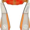 Cordless Neck and Should Massager, Kneading Neck and Back Massager for Pain Relief with Rechargeable Battery, Portable Body Massager (Wireless)