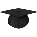 Unisex Adult Matte Graduation Cap with Tassel Year Charm 3 Pack 2025