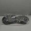 Triple Fusion Back Massager with Stretching, Vibration and Heat, 3-in-1 Electric Lumbar Pillow for Lower Back Tension Relief, Deep Tissue Relaxation Massage for Home, Office, Bed, Sofa, and Car Use (Black-Basic)