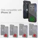 Crave Dual Guard Compatible with iPhone 16 Case, Compatible with MagSafe Shockproof Protection Dual Layer Case for Apple iPhone 16 (6.1") - Sand