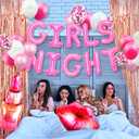 LaVenty 45PCS Girls Night Party Decoration Girls Just Wanna Fun Banner Girl Party Decoration Pajama party Decorations Sleepover party Girl Night Out Decorations