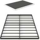 LUMUNANCE Queen Box Spring 2 Inch Low Profile Metal Box Spring Queen Size Bed Base, Mattress Foundation with Fabric Cover, Easy Assembly