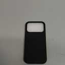 ORNARTO Compatible with iPhone 17 Pro Case 6.3", Slim Liquid Silicone 4 Layers Full Covered Soft Gel Rubber Shockproof Cover, Protective Phone Case for iPhone 17 Pro-Black