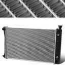 1690 Radiator Compatible with 1988-1999 Chevy GMC C/K 1500 2500 3500 Pickup Suburban 4.3L 5.0L 5.7L AT Factory Style Aluminum Core Replacement Cooling Radiator CU1690 8010622 DPI1690 52470425 52470426
