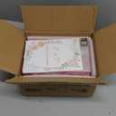 EHWINE 12 Pack Acrylic Sign Holder 5 x 7, Double-Sided Stand up Table Top Sign Holders, Pink Acrylic Picture Frame Menu Flyer Paper Holder Display Stand for Office Business Store Wedding Party