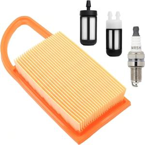 FitBest Air Filter Tune-Up Kit for Stihl BR500 BR550 BR600 BR700 Backpack Blower  Includes Air Filter, Spark Plug & Fuel Filter  Replaces Part number 4282-141-0300/4282-141-0300B