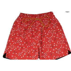 Bloonexus Men's Graphic Shorts 5 Inch Sports Basketball Summer Mesh Workout Running Casual Elastic Waist with Drawstring L