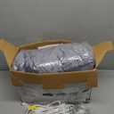 Homemate Electric Heated Blanket Twin - 62"x84" Heating Bed Blankets Throw with 10 Heating Levels 8 Hours Auto Off Fast Heating Over-Heated Protection Ultra Soft Warm Flannel ETL Certified Grey