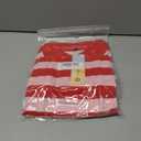 Womens Striped Polo T-Shirts Oversized Short Sleeve Top Cotton Color Block Loose Basic Tee Casual Tunics Summer Spring Tops (XS)