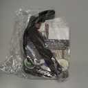 12 PCS Hat Brim Bender  Adjustable Baseball Cap Curving Band with Adhesive Pads  Durable ABS Plastic Hat Shaper for Perfect Brim Curve (Black)