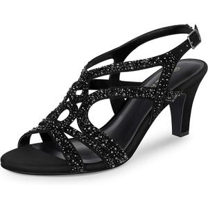 Pizz Annual Amelia Women's Shoes For Party Wedding Celebration Black Size 9